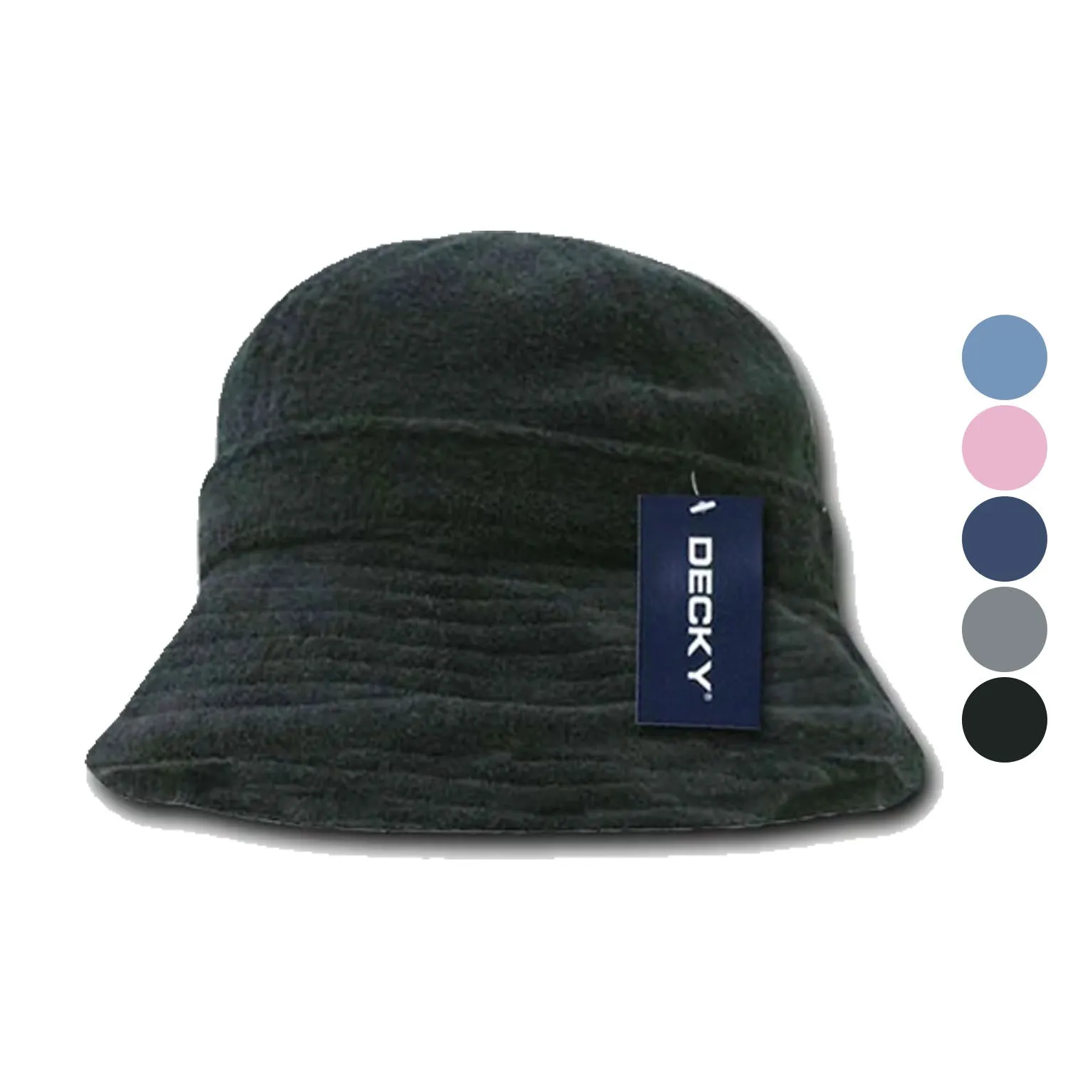 Decky Terry Cloth Fisherman'S Bucket Snug Comfortable Beach Fit Hats
