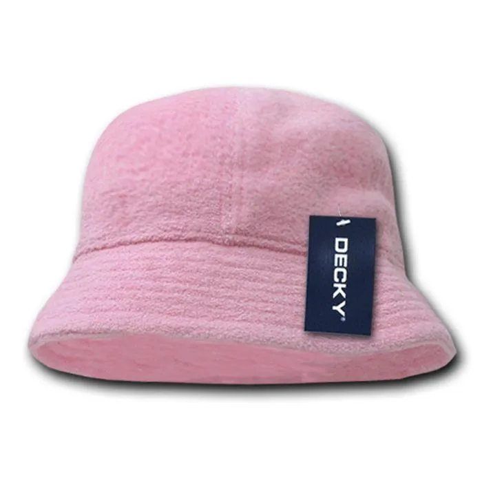 Decky Terry Cloth Fisherman'S Bucket Snug Comfortable Beach Fit Hats
