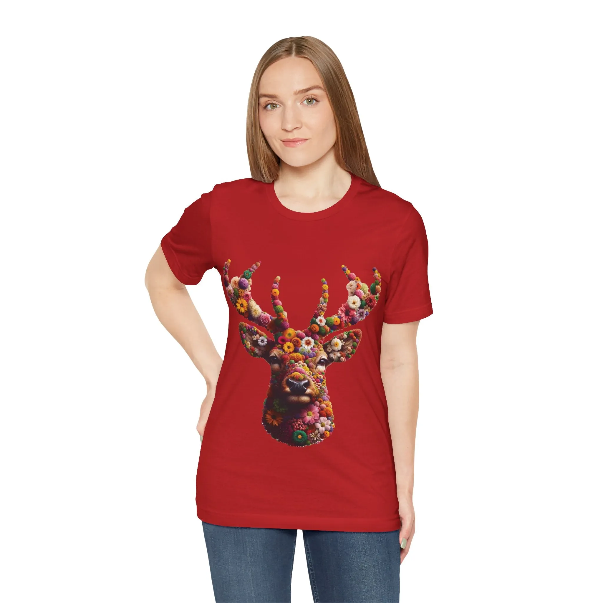 Floral Stag T-shirt