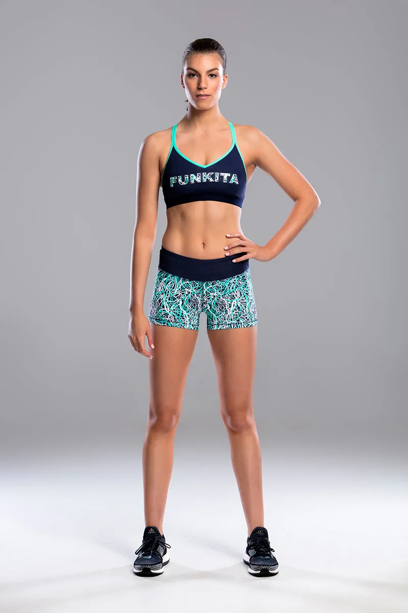 Funkita - A Bit Vane - Ladies Bondage Active Crop Top