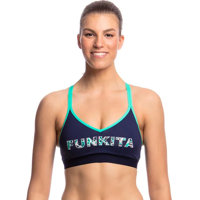 Funkita - A Bit Vane - Ladies Bondage Active Crop Top