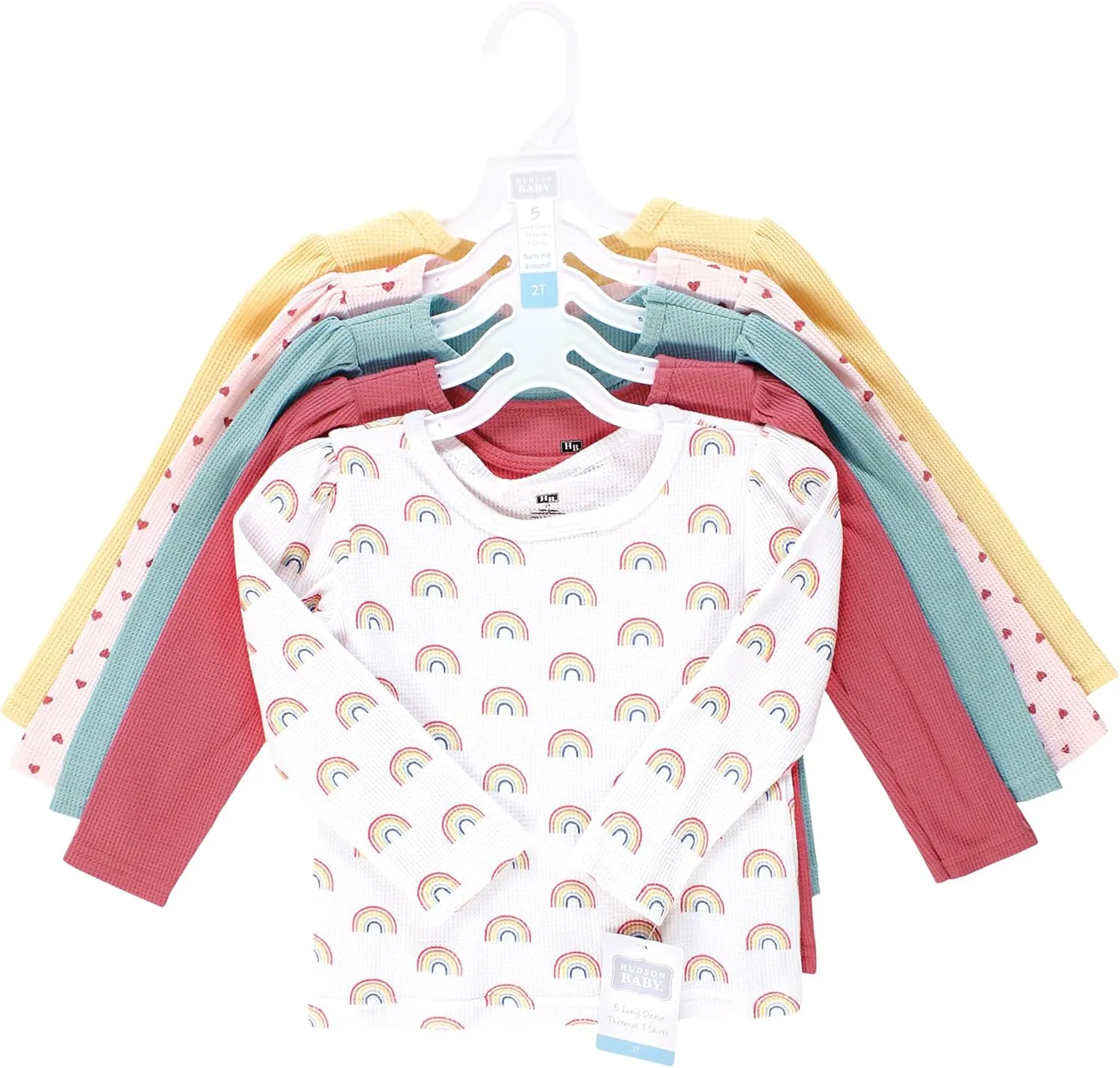 Hudson Baby Unisex Baby Thermal Long Sleeve Tees