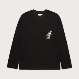 Notes LS Waffle - Black