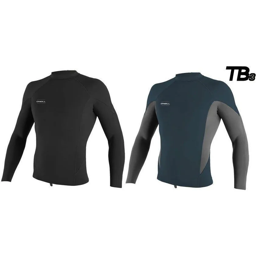 ONeill Hyperfreak 1.5mm Long Sleeve Top-Black