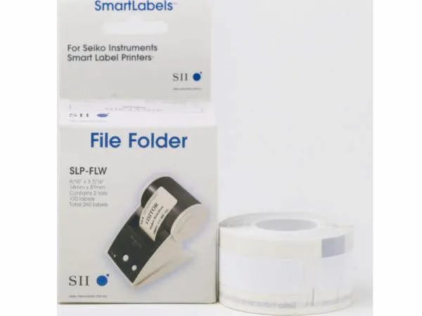 SEIKO SMART LABEL WHITE FILE FOLDER LABE