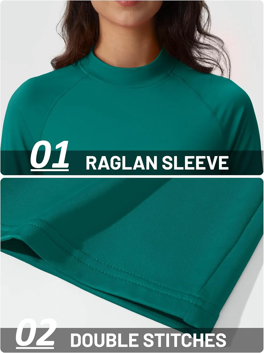 TACVASEN Women's Fleece Lined Thermal Shirts Mock Turtleneck Tops Long Sleeve Base Layer Workout Shirts
