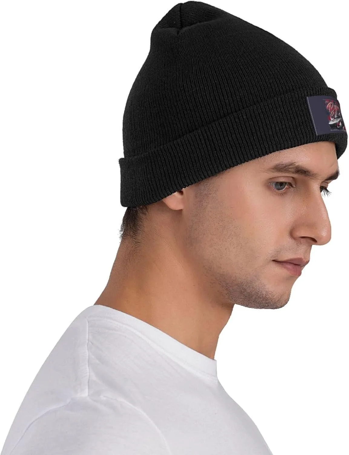 William Byron 24 Knit Cuffed Soft Warm Knitted Hat Cap Cozy Chunky Beanie Unisex Skull Classic Daily Stretch Thermal