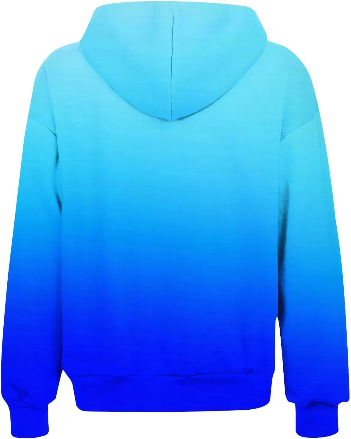Womens Zip Up Hoodies Sherpa Lined Fleece Thermal Jacket Full Zip Long Sleeve Sweatshirts Gradient Color Shirts Coat